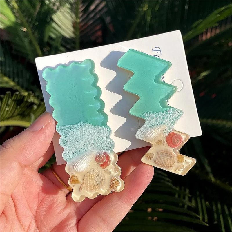 Epoxy Uv Resin Kit - Силиконовые формы ABMH для изготовления заколок
