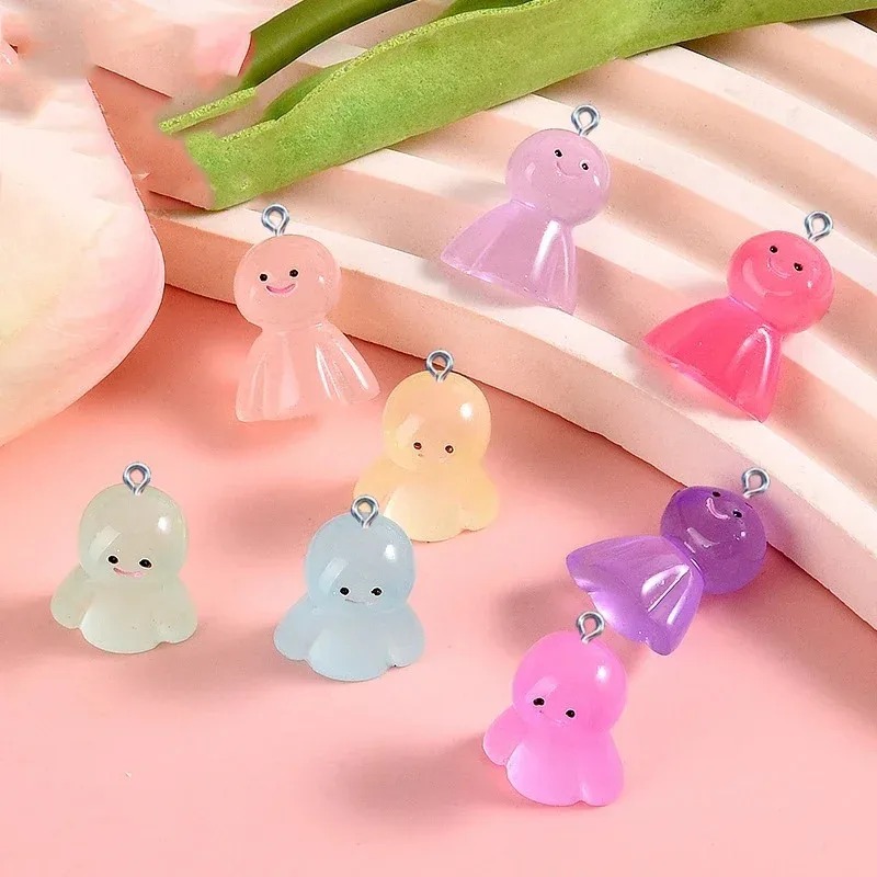 Resin Craft Supplies - 10 шт. светящиеся в темноте мультяшные
