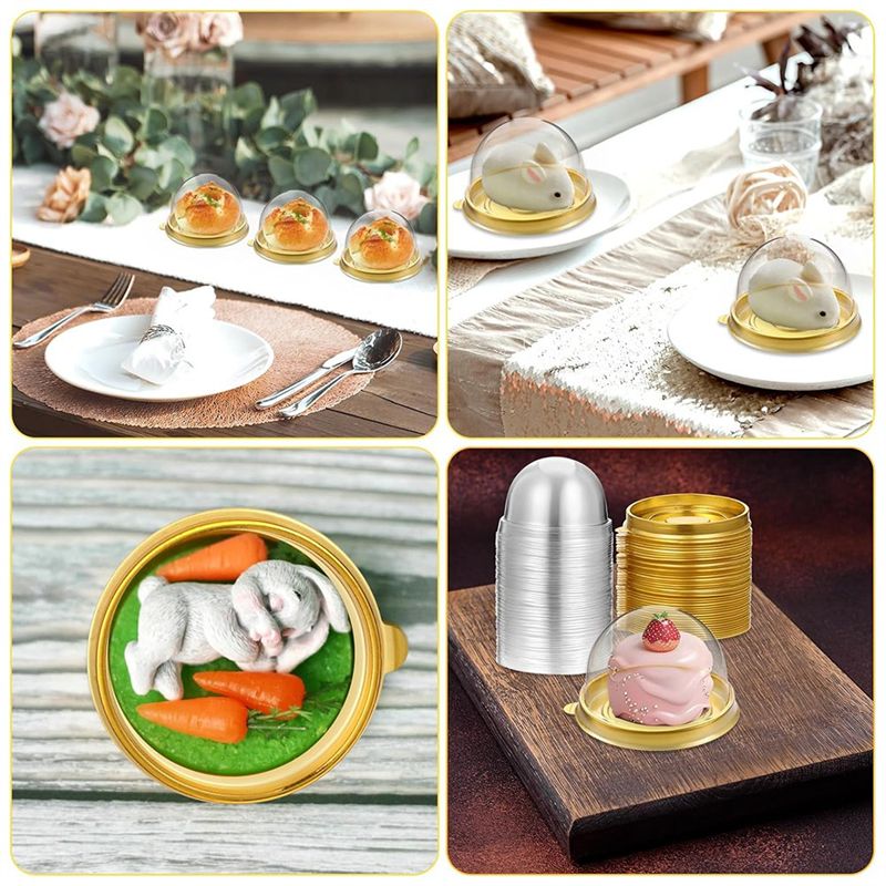 Dome Mold Clear - ABUN – набор из 200 прозрачных