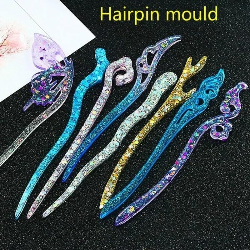 Resin Craft Supplies - Новая прозрачная шпилька, силиконовая специальная форма