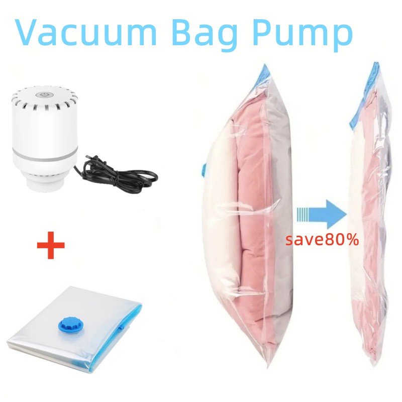 Vacuum Chamber Small - Складной сжатый мешок, электрический насос, дорожный