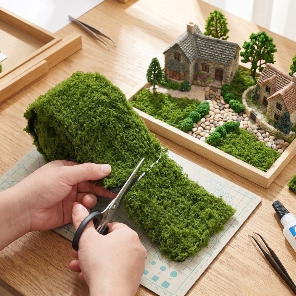 Искусственный коврик из мха, и – обзор и цена Terrarium Moss Art
