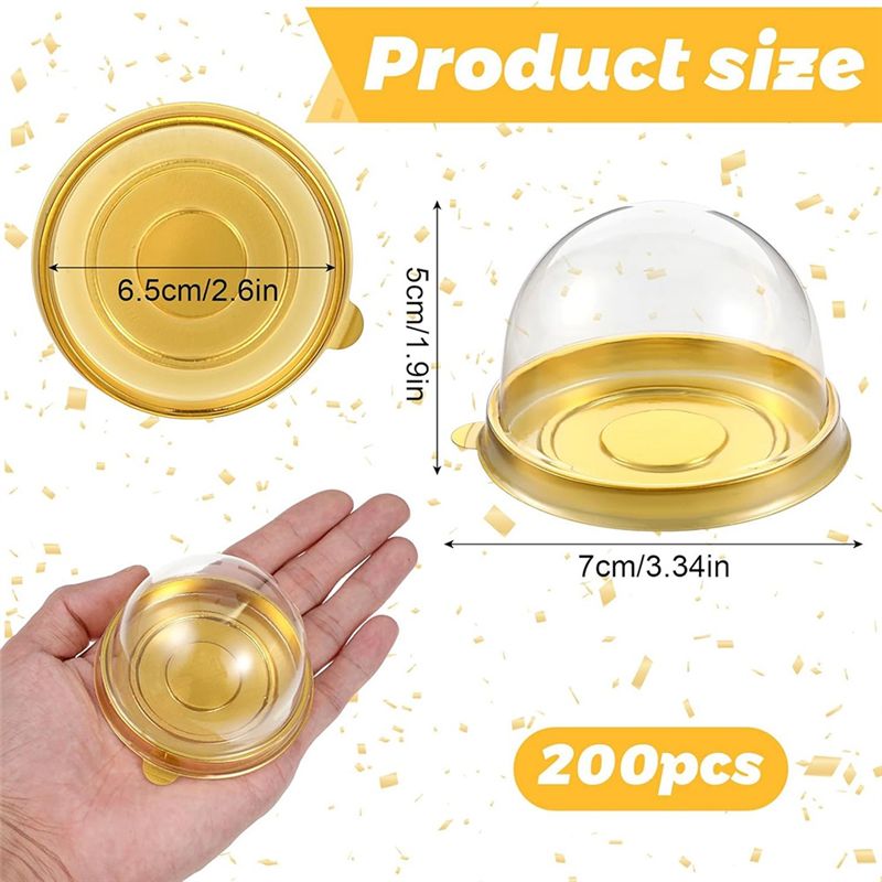 ABUN – набор из 200 прозрачных – обзор и цена Dome Mold Clear