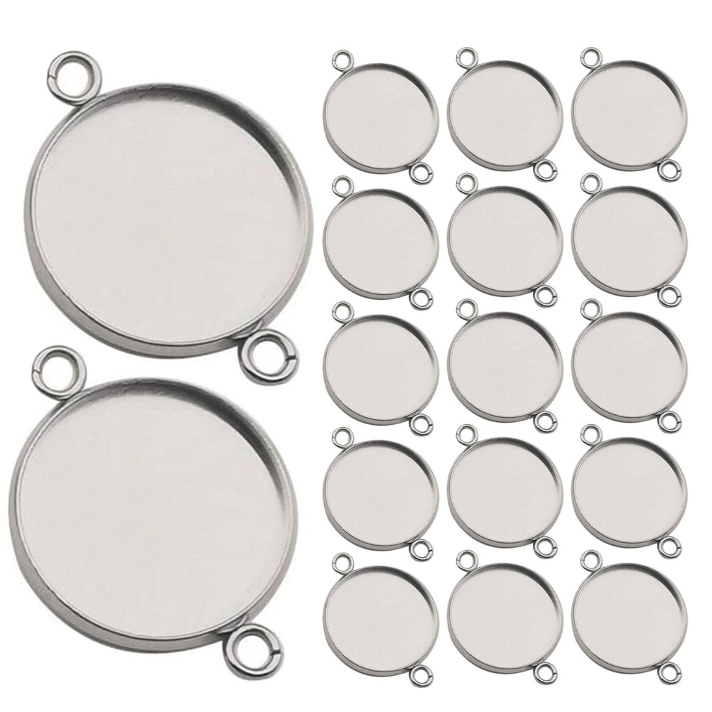 20 шт. оправ для ювелирных изд – обзор и цена Bezels Set Pendant