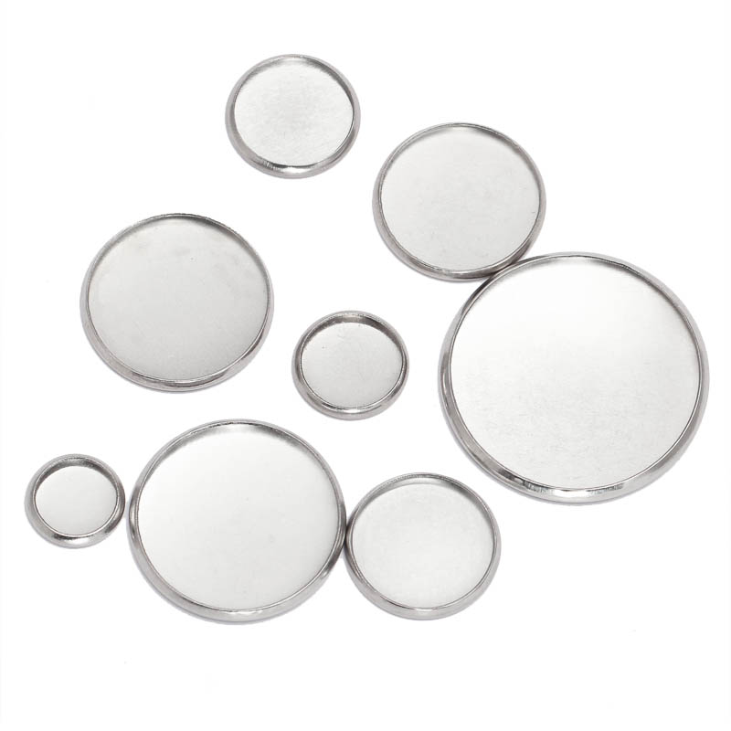Пустая основа для кабошона из  – обзор и цена Bezels Set Pendant