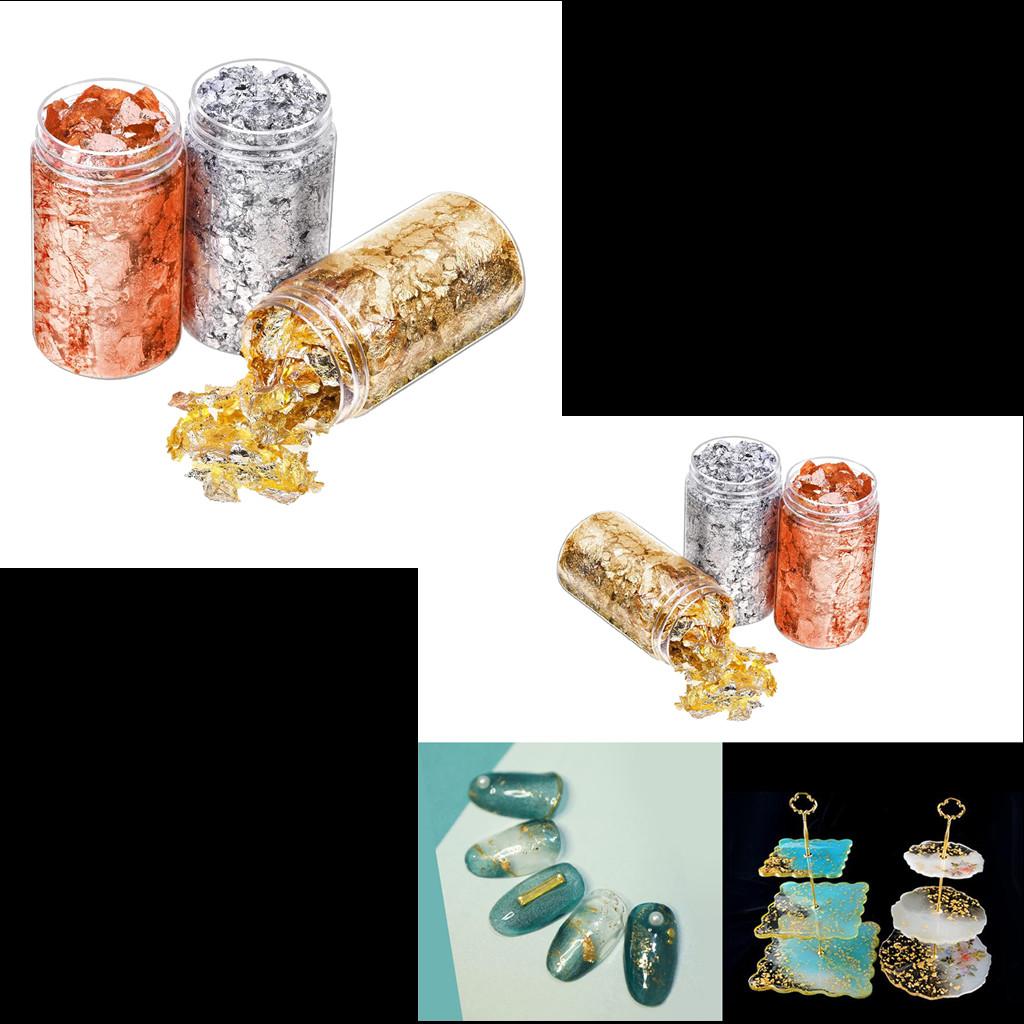 6 шт. золотых фольгированных х – обзор и цена Gold Foil Flakes