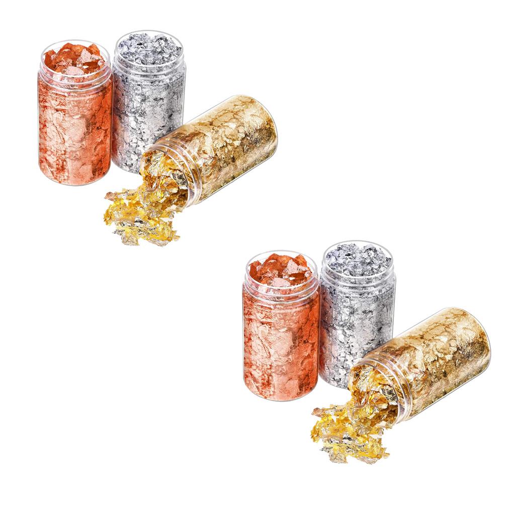 6 шт. золотых фольгированных х – обзор и цена Gold Foil Flakes