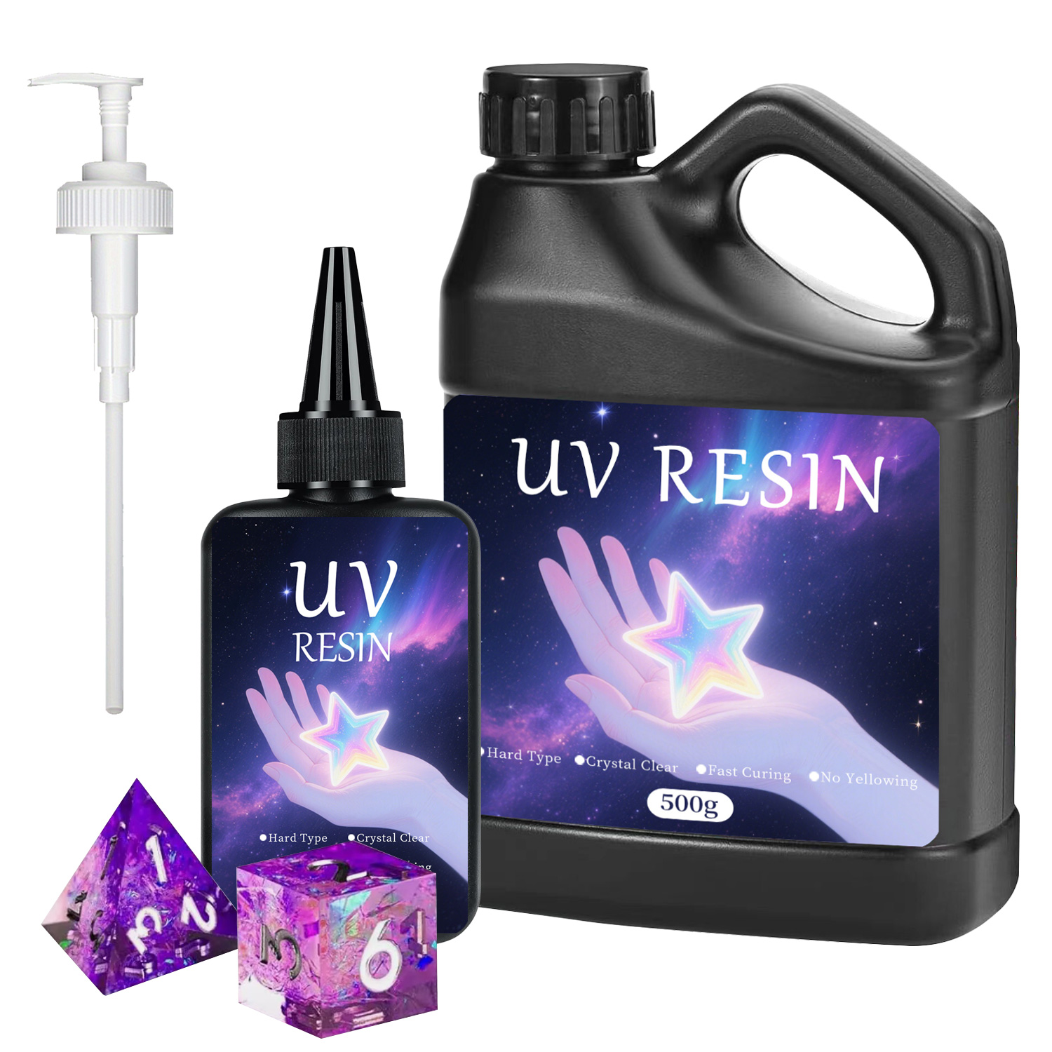 Набор УФ-смолы с инструментами – обзор и цена Epoxy Uv Resin Kit