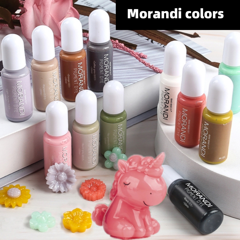 24 цвета Morandi непрозрачный  – обзор и цена Resin Dye Alcohol