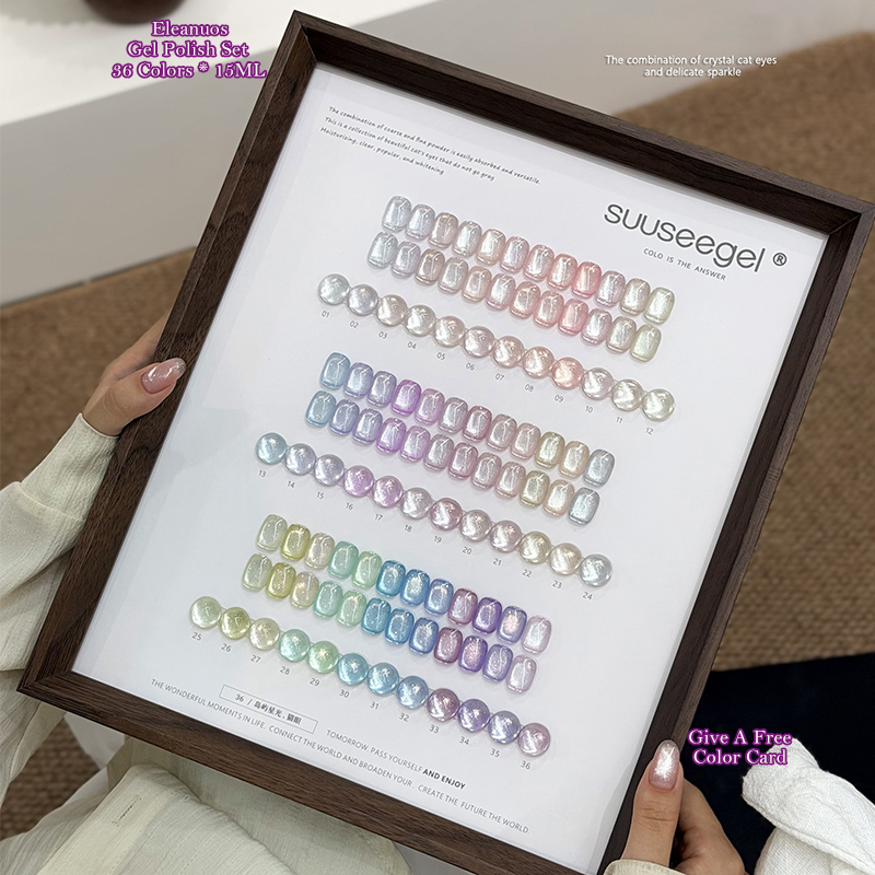 Набор гель-лаков «Кошачий глаз – обзор и цена Resin Glitter Pack