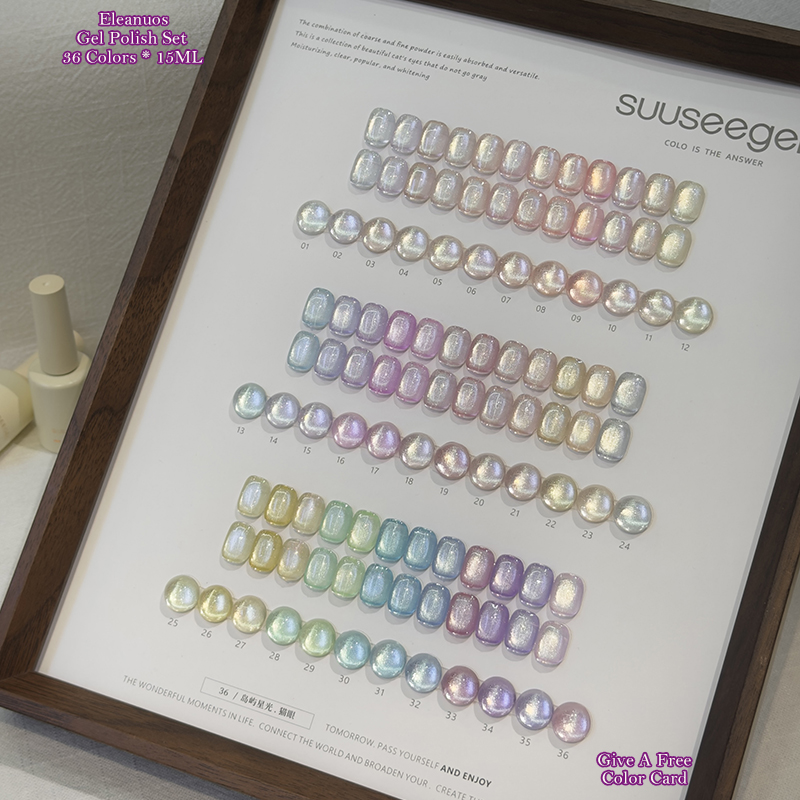 Набор гель-лаков «Кошачий глаз – обзор и цена Resin Glitter Pack